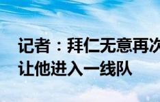 记者：拜仁无意再次外租阿里扬-伊布，计划让他进入一线队