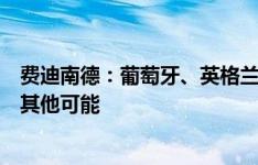 费迪南德：葡萄牙、英格兰、法国将争夺欧洲杯，我看不到其他可能