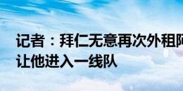 记者：拜仁无意再次外租阿里扬-伊布，计划让他进入一线队