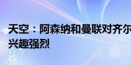 天空：阿森纳和曼联对齐尔克泽感兴趣，米兰兴趣强烈