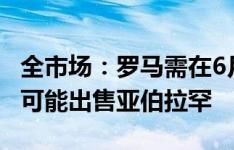 全市场：罗马需在6月30日前赚到1000万欧，可能出售亚伯拉罕