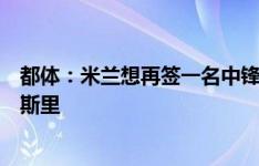 都体：米兰想再签一名中锋作为齐尔克泽的替补，关注恩内斯里