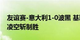 友谊赛-意大利1-0波黑 基耶萨助攻弗拉泰西凌空斩制胜