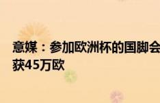 意媒：参加欧洲杯的国脚会给俱乐部带来收入，巴萨小组赛获45万欧