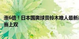 涨6倍！日本国奥球员铃木唯人最新身价600万欧，上赛季联赛上双