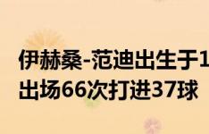 伊赫桑-范迪出生于1999年，代表泰超巴吞联出场66次打进37球