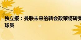 独立报：曼联未来的转会政策将转变为主要签下24岁以下的球员