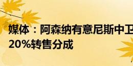 媒体：阿森纳有意尼斯中卫托迪博，巴萨拥有20%转售分成