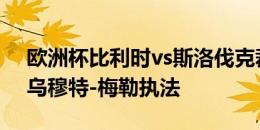 欧洲杯比利时vs斯洛伐克裁判：土耳其裁判乌穆特-梅勒执法