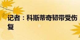 记者：科斯蒂奇韧带受伤，预计需要15天恢复