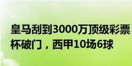 皇马刮到3000万顶级彩票！居勒尔19岁欧洲杯破门，西甲10场6球