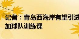 记者：青岛西海岸有望引进陈宇浩，昨天已参加球队训练课