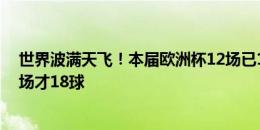 世界波满天飞！本届欧洲杯12场已11粒远射进球，上届51场才18球