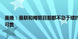 曼晚：曼联和梅努目前都不急于续约，曼联已经把他列为不可售