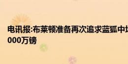 电讯报:布莱顿准备再次追求蓝狐中场霍尔 球员此前被估价3000万镑