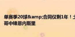 单赛季20球&合同仅剩1年！土媒：穆里尼奥想签摩洛哥中锋恩内斯里