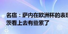 名宿：萨内在欧洲杯的表现不让人信服 维尔茨看上去有些累了