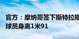 官方：摩纳哥签下斯特拉斯堡18岁中卫基瓦，球员身高1米91