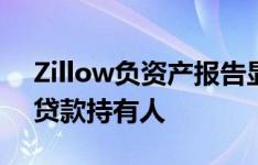 Zillow负资产报告显示水下三分之一的抵押贷款持有人