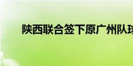 陕西联合签下原广州队球员帕尔曼江