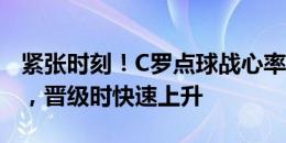 紧张时刻！C罗点球战心率变化：罚点前最低，晋级时快速上升