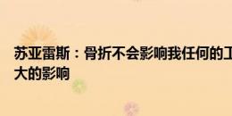 苏亚雷斯：骨折不会影响我任何的工作，今年伤病给我们很大的影响