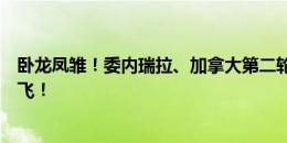 卧龙凤雏！委内瑞拉、加拿大第二轮均失点，米拉尔离谱打飞！