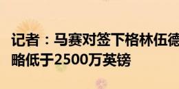 记者：马赛对签下格林伍德抱乐观态度，报价略低于2500万英镑