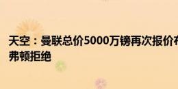 天空：曼联总价5000万镑再次报价布兰斯维特，预计会被埃弗顿拒绝