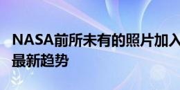 NASA前所未有的照片加入了高端便利设施的最新趋势