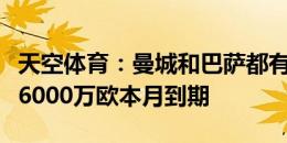 天空体育：曼城和巴萨都有意奥尔莫，解约金6000万欧本月到期