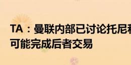 TA：曼联内部已讨论托尼和勒温，3000万镑可能完成后者交易