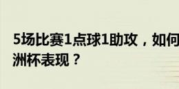 5场比赛1点球1助攻，如何评价姆巴佩本届欧洲杯表现？