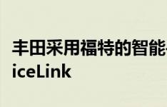 丰田采用福特的智能手机集成标准SmartDeviceLink