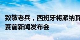 致敬老兵，西班牙将派纳瓦斯出席欧洲杯决赛赛前新闻发布会