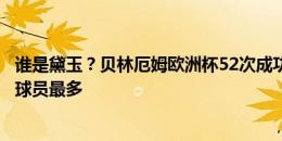 谁是黛玉？贝林厄姆欧洲杯52次成功对抗，本届欧洲杯所有球员最多