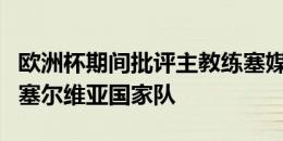 欧洲杯期间批评主教练塞媒：塔迪奇决定退出塞尔维亚国家队