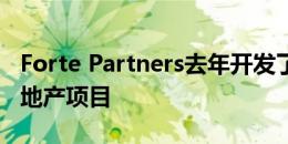 Forte Partners去年开发了价值1亿欧元的房地产项目