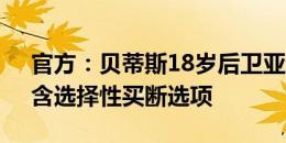 官方：贝蒂斯18岁后卫亚当租借加盟国米，含选择性买断选项