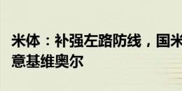 米体：补强左路防线，国米放弃埃尔莫索并有意基维奥尔