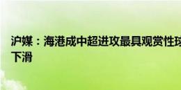 沪媒：海港成中超进攻最具观赏性球队，竞争对手实力都在下滑