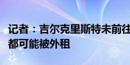 记者：吉尔克里斯特未前往美国，他和查洛巴都可能被外租