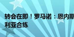 转会在即！罗马诺：恩内斯里今天并未随塞维利亚合练