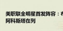 美职联全明星首发阵容：布斯克茨、阿尔巴、阿科斯塔在列