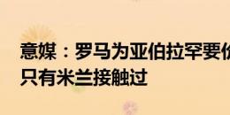 意媒：罗马为亚伯拉罕要价3000万欧，目前只有米兰接触过