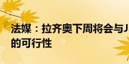 法媒：拉齐奥下周将会与J罗会面，探讨签约的可行性