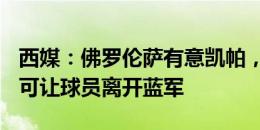 西媒：佛罗伦萨有意凯帕，约500万欧转会费可让球员离开蓝军