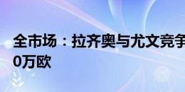 全市场：拉齐奥与尤文竞争努萨，签他需2000万欧