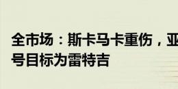 全市场：斯卡马卡重伤，亚特兰大锋线补强头号目标为雷特吉