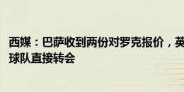 西媒：巴萨收到两份对罗克报价，英超球队租借&意甲球队直接转会